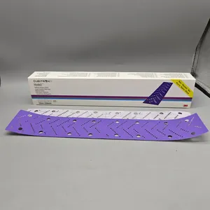 3M 737U Hookit Cubitron II Purple Clean Sanding Sheet Roll 70mmX9.9m Ceramic Hook & Loop Backing Snading Paper 3m 320 thumbnail-4