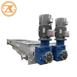 Large Capacity Industrial Screw Conveyor With Speed Reducer For Mining Dust Collector thumbnail-1