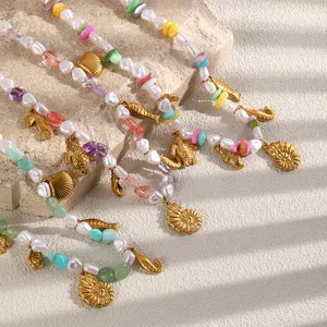 316L Edelstahl Halskettenhersteller - Maßeinstellbare Anhänger mit 18K Vakuum-PVD-Beschichtung, 2-Jahre Garantie thumbnail-5