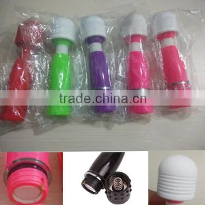 Pocket Mini Cute Wand Massager Strong Motor Vibration Sex Vibrator Penis Massager Sex Toys thumbnail-3