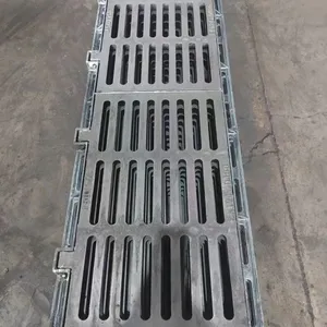Corrosion-Resistant Ductile Iron Manhole Covers Model 13 for Road Rainwater and Sewage Drainage thumbnail-6
