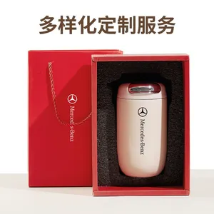 Goose Egg Cold Coffee Cup 316 Stainless Steel Thermos Cup for Women With Good Looks Accompanying Gift Box Accompanying Water Cup Customization thumbnail-2
