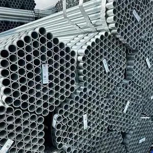 Factory Direct Galvanized Steel Pipe, A500, GR.B, OD 60mm, Zinc 120g thumbnail-4