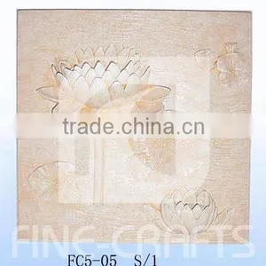 Polyresin Flower Wall Decor thumbnail-1