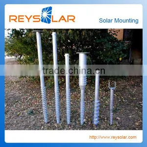 Aluminum Solar Screw Ground Mounting Bracket thumbnail-2