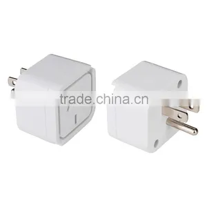 Free Sample Valuable Au Australia Argentina New-zealand 3 Prong to US Japan Type B 3 Pin Plug Travel Adapter Converter thumbnail-1