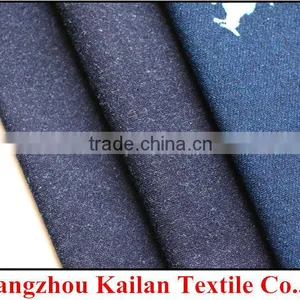 95% Cotton Denim Knit Fabric thumbnail-1