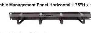 19'' Cable Management Panel Horizontal thumbnail-1