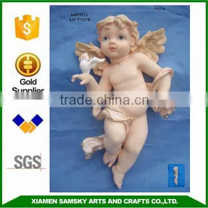Wholesale Religious Craft Polyresin Baby Angel Crafts thumbnail-3