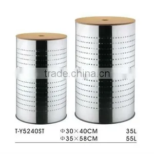 55L+35L ROUND LAUNDRY BASKET SET thumbnail-1