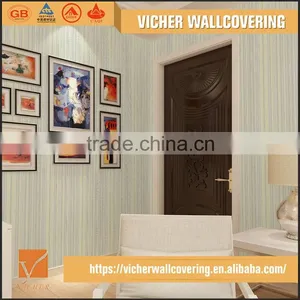 Professional Manufacturer Eco-Friendly PVC Material Top Quality Heavy Vinyl Wallpaper thumbnail-1