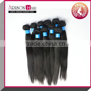 Single Donor Virgin Hair Weft Large Stock Top Quality Human Virgin Hair thumbnail-3