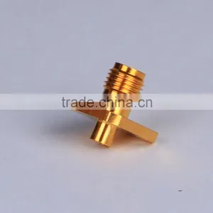 RF SMA 4 Holes Bulkhead Panel Mount Connector thumbnail-1