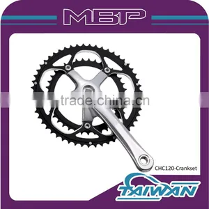 9S Bike Crankset Aluminum Bicycle Crank Road Crankset thumbnail-1