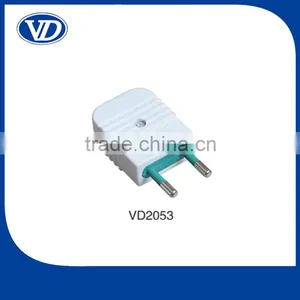 European Plug/ 2 Round Pin Plug VD2053 thumbnail-1