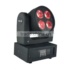 Osram 4PCS 15W RGBW 4 IN1 Mini LED Beam Moving Head Light thumbnail-2