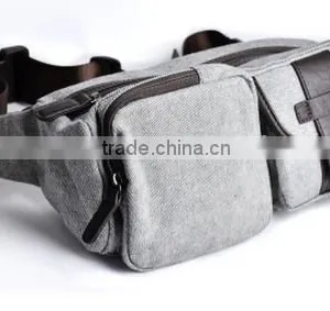 New Fashion Multi-functional Sports Bag 6 Zipper Pockets Waist Bag Fanny Chest Pack With Small Personal Stuffs thumbnail-3