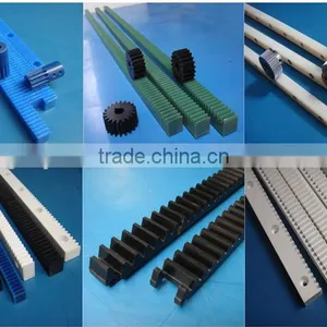 Hot Sale OEM&ODM MC Nylon Gear Rack for Sliding Gate Nylon6 Gear Rack and Pinion thumbnail-6