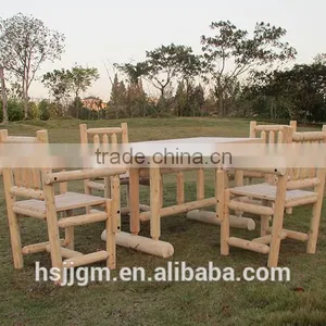 Wooden Outdoor Patio Furniture Set thumbnail-1