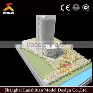 Urban Planning Scale Model, Government Land Using Project for Commercial Center thumbnail-2