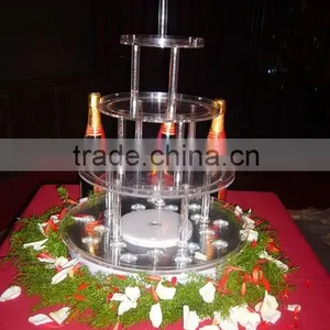 GH-RZ188 Acrylic Cocktail Wine Display Holder,acrylic Cocktail Wine Display Rack thumbnail-1