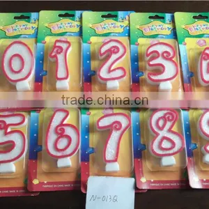 Number Shaped Candles For Wedding Favors thumbnail-6