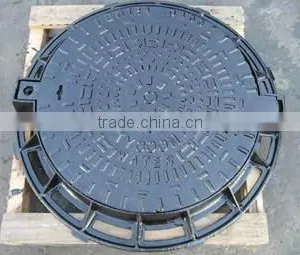 Heavy Duty D400 Ductile Iron Manhole Cover and Frame thumbnail-1