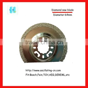 64mm Diamond Coated Segment Flush Cut Saw Blade (d) thumbnail-1
