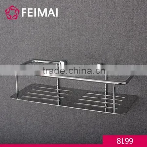 Bathroom Accessories Corner Shelf With Basket Shampoo Storage thumbnail-2