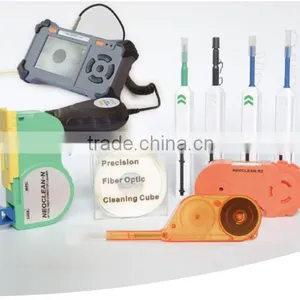 Fiber Optic Connector Cleaning Kit With Sticks, Cassette/Reel/One-click Cleaners thumbnail-1