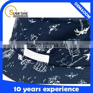 Custom National Characteristics Printed Bucket Hats Custom Floral Bucket Wholesale thumbnail-3