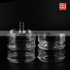 Round Glass Candy Canisters With Ball Lids Quality Choice thumbnail-1