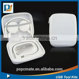 Customs Computer Usb Kit Sets in White Color Suitable for Business Travel/coorperate Gifts thumbnail-2