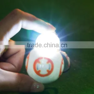 Bb-8 LED Keychains With Sound thumbnail-1