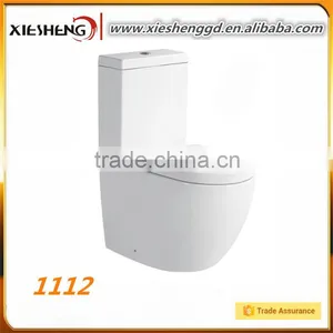 New Model Bathroom Toilet White Color Two Piece Selles Wc Toilet thumbnail-1