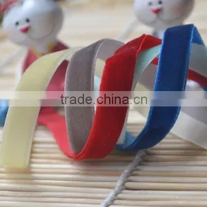 Wholesale DIY Material of 3mm Single Face Velvet Ribbon Quality Choice thumbnail-1