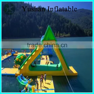 Funny Water Park Games Giant Inflatable Float Slide Manufacturers thumbnail-4