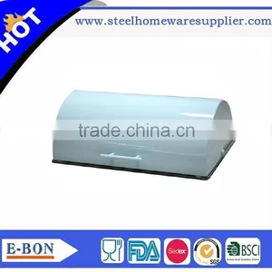 Stainless Steel Ceramic Bread Bin thumbnail-2