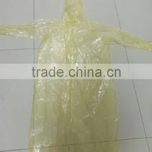 Cheap Clear Plastic Raincoat thumbnail-3