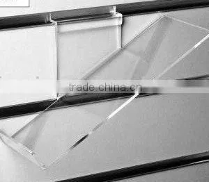 Acrylic Shoe Shelf (Left Angled - FORWARD SLOPING SHOE SHELF) thumbnail-1