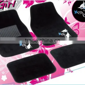 NEW Environment Girl Customized Carpet Car Mats With Embroidery Quality Choice thumbnail-1