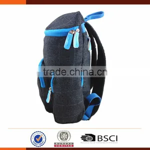 Customizable Plain Cotton Square Backpack College Bag thumbnail-3