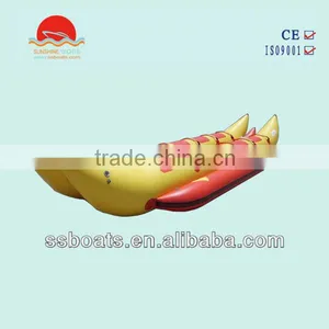 Hot Sales for 2014 the Best Newest Inflatable Banana Boat thumbnail-1