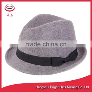 Classcial Wool Felt Trilby Hat thumbnail-1