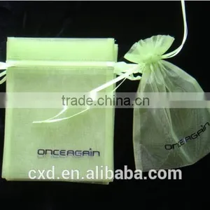 Drawstring Sealing&Handle and Hot Stamping Surface Handling Customized Personalized Organza Bag Wholesale thumbnail-5