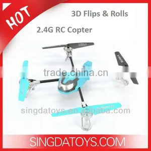 3-Axis 860 2.4G 4 Channel Quadcopter RC Helicopter 3D Gyro thumbnail-1