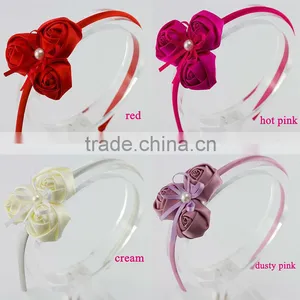 2015 Fashion Satin Ribbon Rose thumbnail-1