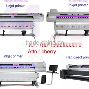 High Speed Senior 1.9 m Indoor Digital Industrial Inkjet Printer With Industrial 5113 Head thumbnail-3