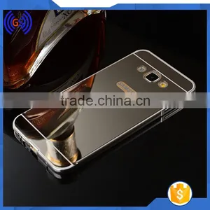 High Quality Metal Aluminium Mirror Back Cover Case For Iphone 7,Wholesale Mobile Phone Mirror Case For Iphone 7 Plus thumbnail-2