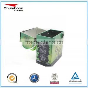Chocolate Tin Box With Handle and Lock Cartoon Printing thumbnail-2